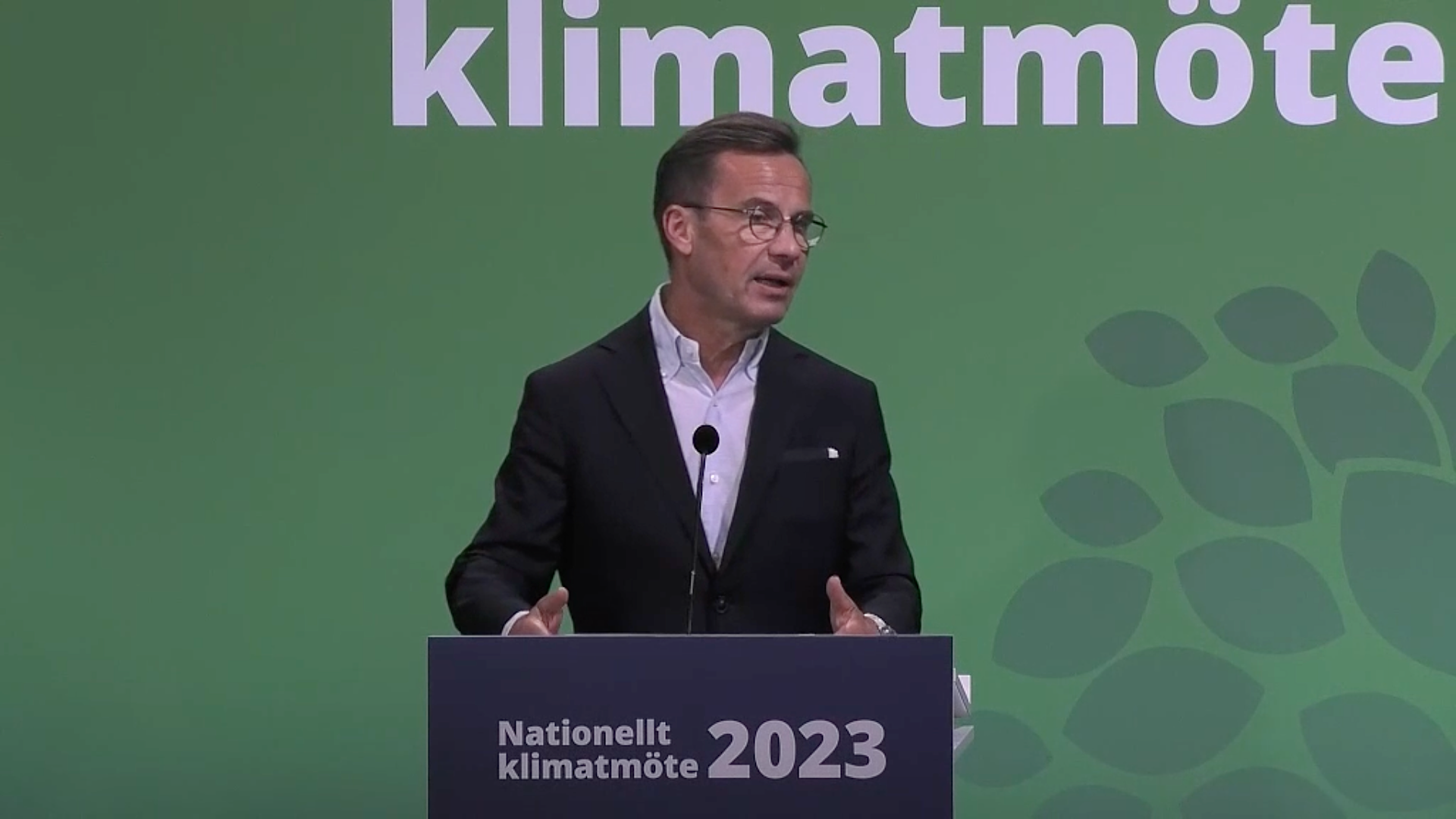 Klimatmöte 2023 Kristersson