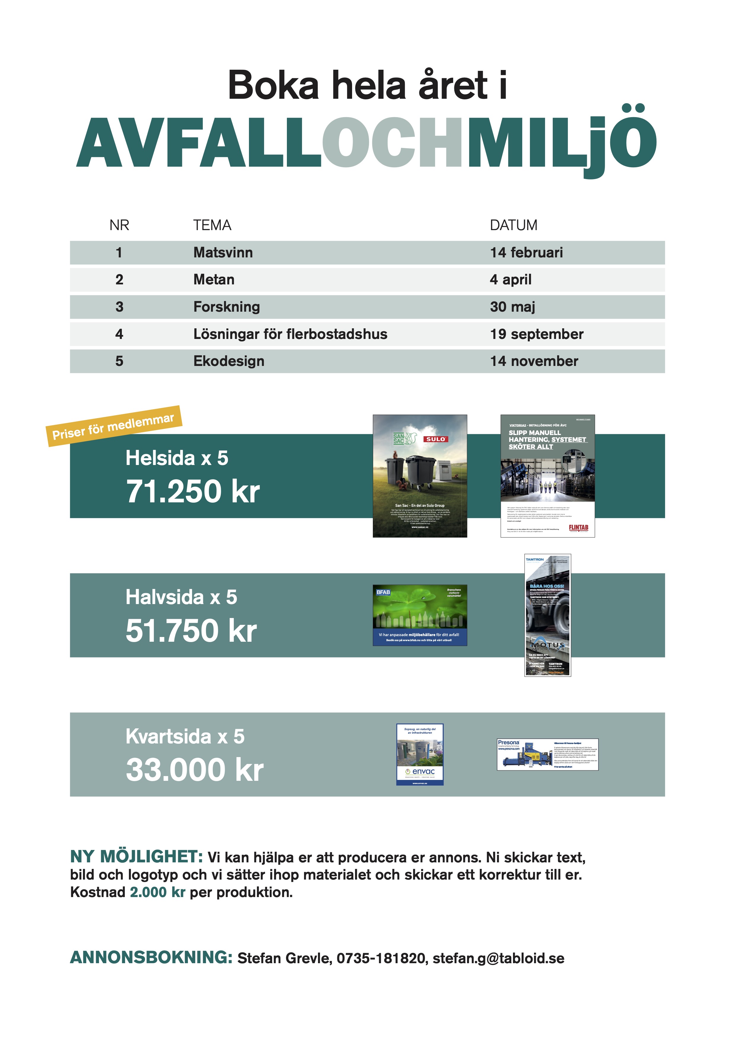Paketpris Avfall Och Miljö 2023
