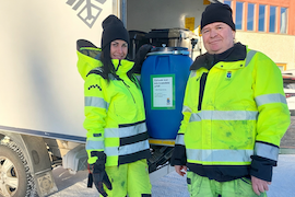 Östersund, Insaml Flytande Matavfall