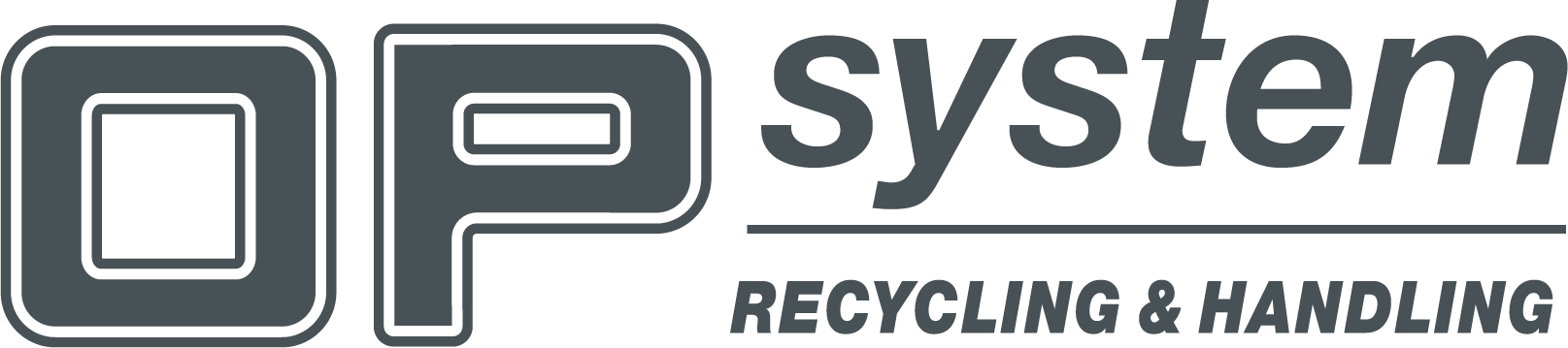 Opsystem Logo GRÅ