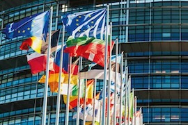 EU Flaggor Vid Parlamentet?