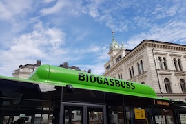 Biogasbuss Biodriv Öst