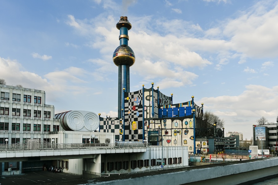 Spittelau Incineration Plant Webb